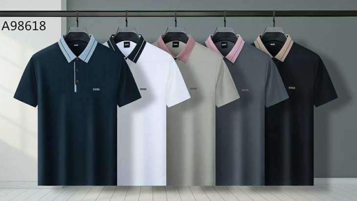 Picture of Hugo Boss Polo Shirts Short _SKUBossM-3XL25wx24627093